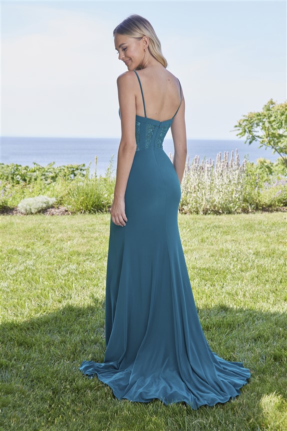 Mori Lee Prom Dress 49127 in gree from City Prom, Cardiff Prom Dress Shop 
